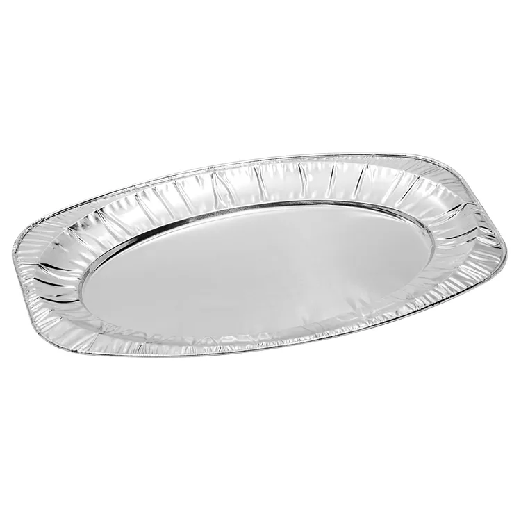 17 "Foil Oval Pab Platter